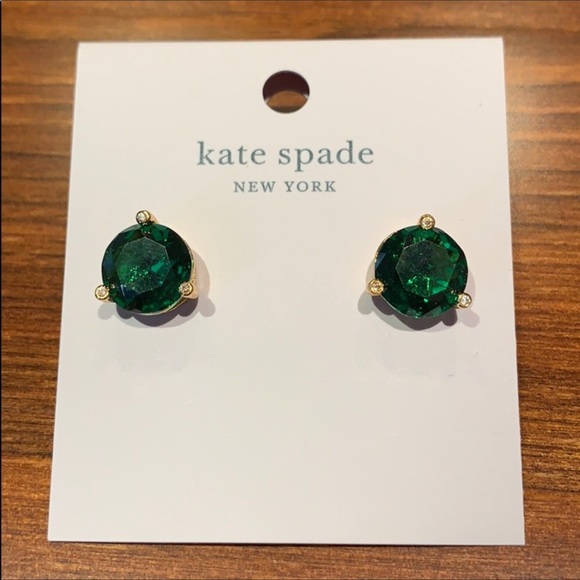 Kate Spade Emerald 💚 Stud Earrings